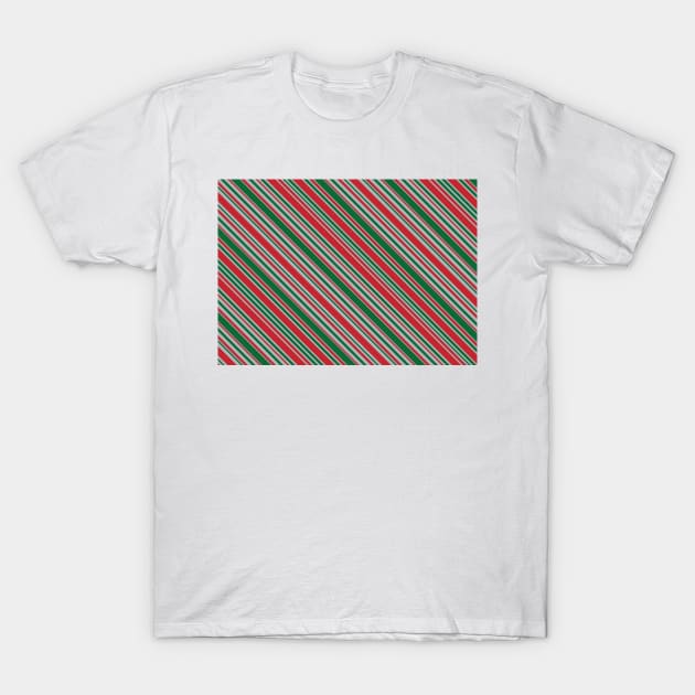 Diagonal stripes background 9 T-Shirt by B&K